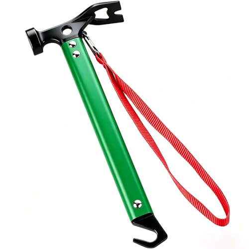 3-in-1 Tent Stake Hammer with Puller