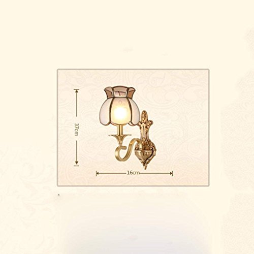 Lámpara de Pared de Cobre GZ Ideal para Cabecera y Pasillo 6