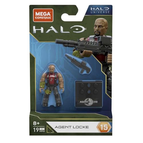 Mega Bloks Agent Locke Halo Universe Figurine
