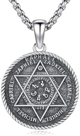 Triple Moon Goddess Necklace 925 Sterling Silver Greek Goddess Hekate Pendant Necklaces Protection Amulet Moon Pentagram Jewelry for Women