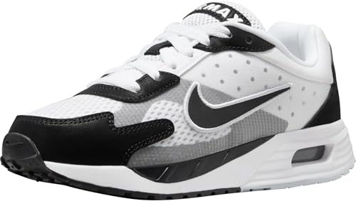 Image of Nike Unisex AIR MAX Solo (GS) White /Black-Pure Platinum Running Shoes 3.5 UK