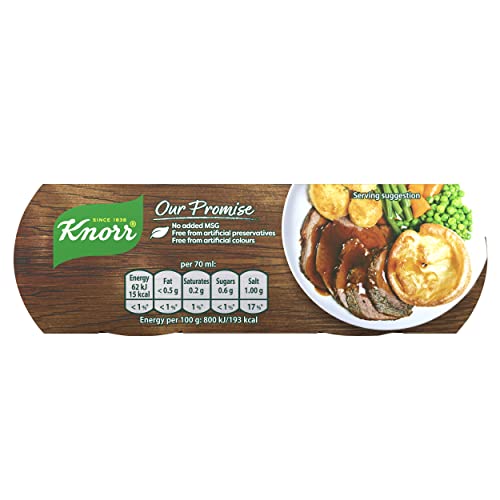 Knorr Beef Gravy Pot free from artificial colours and preservatives for quick and easy beef gravy that tastes homemade 4x 28 g - Image 6