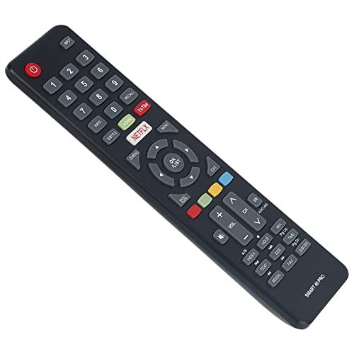 ALLIMITY Replace Remote Control fit for Aya Dyon Smart-32-Pro Smart-40-Pro A49UHD0819BS, Black/White - Image 3
