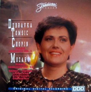 Piano Concerto in a / Piano Concerto 26 [Audio CD] Chopin; Mozart; Tomsic and Ljubljana Symphony