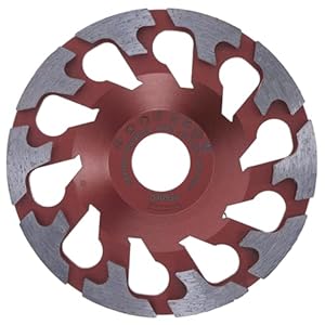 PRODIAMANT Diamant-Schleiftopf 130 mm rot