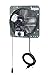iLiving ILG8SF10V-T, 10 inch Shutter Exhaust Attic Garage Grow, Ventilation Fan with 3 Speed Thermostat 6 Foot Long 3 Plugs Cord, 10