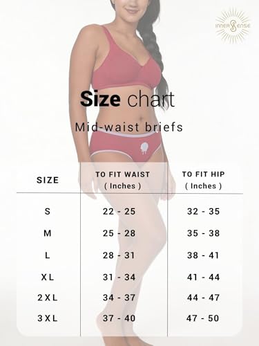 Image of Inner Sense Bamboo Bikini Panty for Women