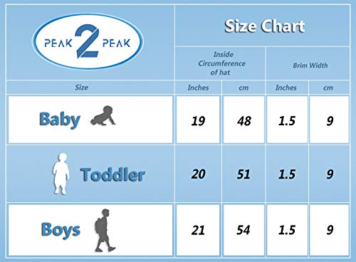 PEAK 2 PEAK Unisex Kids Straw Trilby Fedora Cap Felt Fedora Hat Short Brim Sunhat - Size Boys3