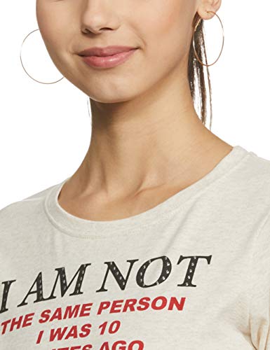 Image of Max Women's Regular Fit T-Shirt (SP21YFP01 Oat Marl S)