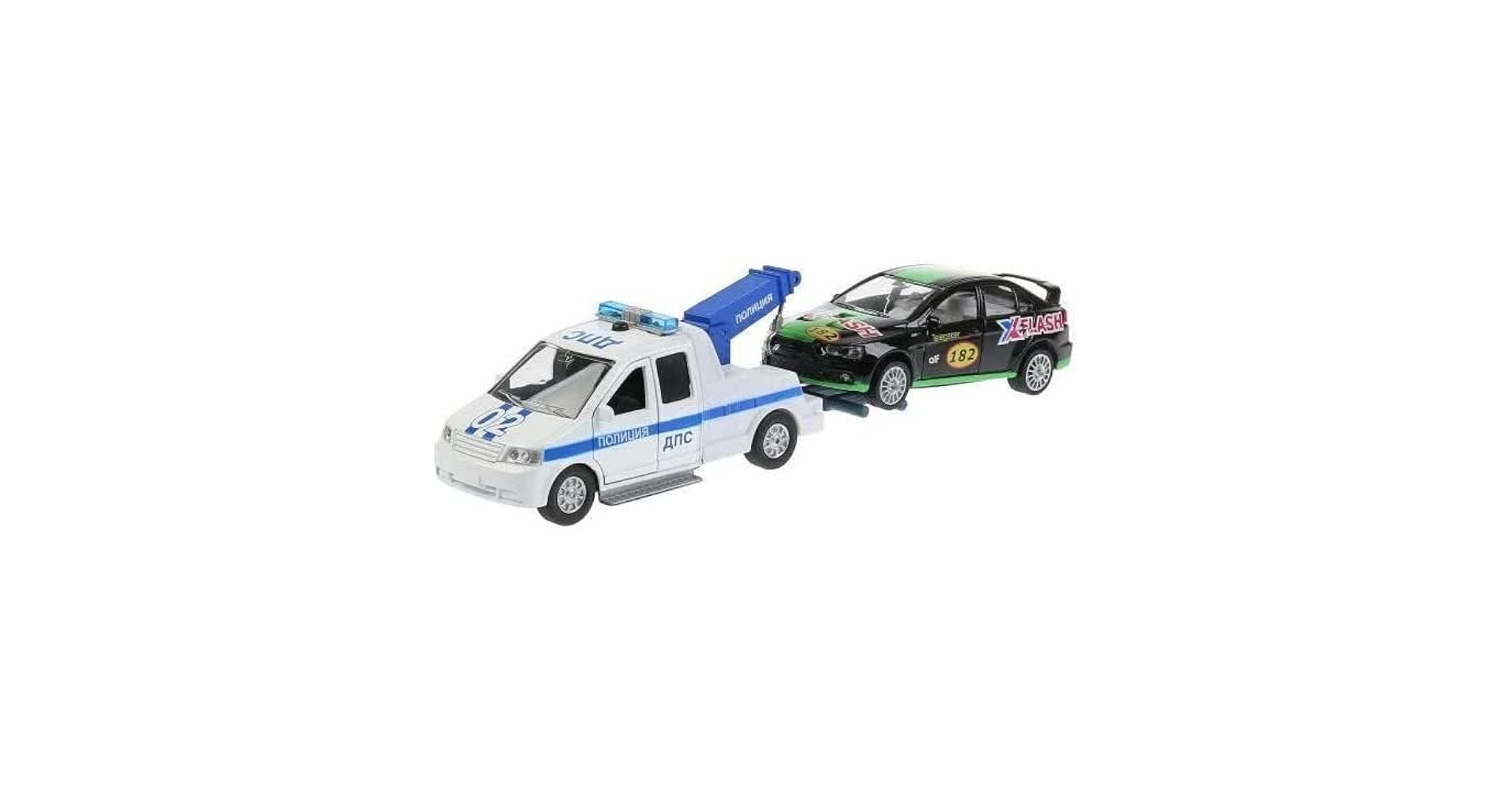 Amazon.co.jp: TEXHO NAPK ミニカー モスクワ市警 レッカー車 2