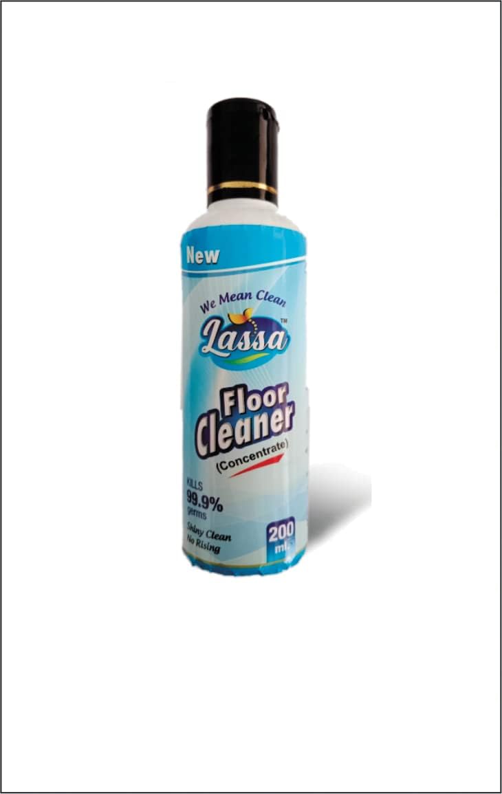 Lassa Germs and Stain Blaster Disinfectant Floor Cleaner Concentrate | Removes 99.9% of bacteria, germs and viruses | Pack Of 2 | Each of 200 ml