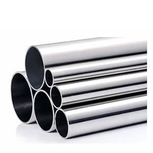 SYBNIKOLF Edelstahl-Hohlrohr 40mm x 500mm