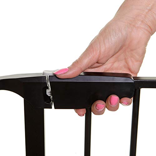 Image of Dreambaby Mayfair Converta 3 in 1 Play-Pen 6 Panel Gate - Versatile Baby Playpen and Toddler Play Yard, Foldable Design, Secure Baby Fence Play Area, Ideal Playpen for Babies and Toddlers - Black