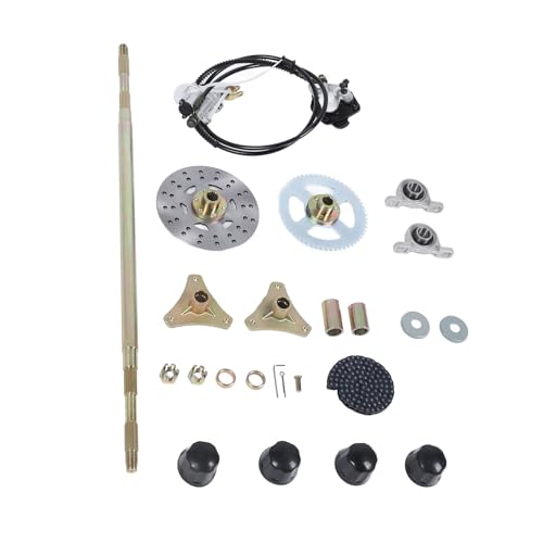 Ausla Kit Pignoni Catena Go Kart, Gruppo ASSE Posteriore Live 29 Pollici per Quad ATV per Drift Trike e Go Kart