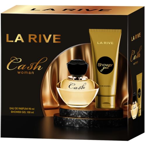 Image of La Rive Cash Woman Eau de Parfum 90ml and Shower Gel 100ml Gift Set for Women