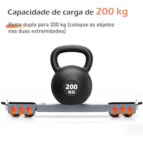 Suporte Móvel, Base Móvel com Rodinhas, Adequado para Geladeira, Máquina de Lavar, Móveis e Eletrodo