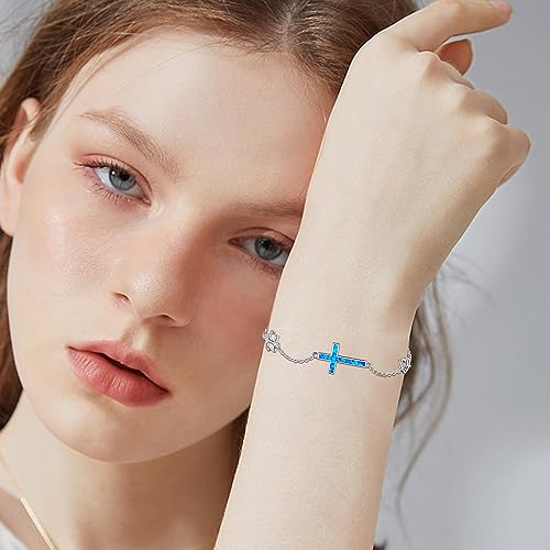 Image of Dragonfly Bracelet 925 Sterling Silver Butterfly Bracelet Adjustable Celtic Moon Bracelet Irish Celtic Jewelry Gifts for Women