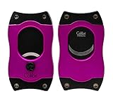 Colibri S-Cut - Quality Black Stainless Steel Guillotine Blade, Spring Release; Ergonomic Handle Design. Perfect Like Colibri V-Cut Cigar Cutter & S V Cutter Cigar in a Straight Cut.