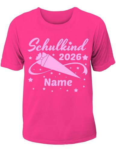 T-Shirt Einschulung/Schulanfang: Schulkind mit Wunschnamen