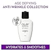 Face Moisturizer by Olay Age Defying, Anti-Wrinkle Day Lotion with Sunscreen, Broad Spectrum, SPF 15, 3.4 Oz. (Pack of 2) Packaging may Vary