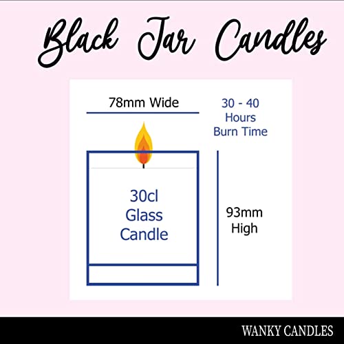 Wanky Candle - 'in a World Full of C**ts, You’re My Favourite' Rude & Funny Black Jar Candle Pomegranate & Fig WCBJ118 - Image 2