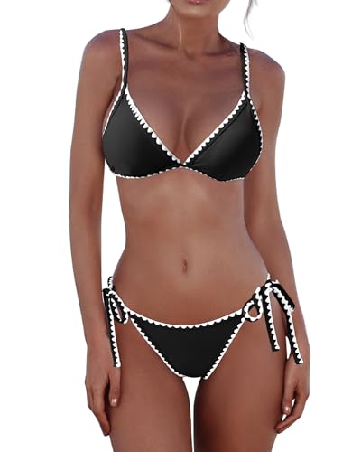 Thong Bikini Sets for Women Brazilian Two Piece Swimsuit Micro St...