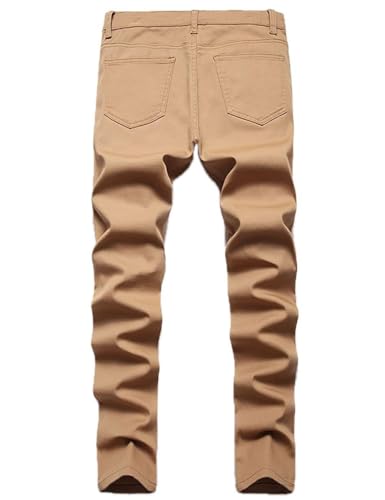 Boys Ripped Jeans Kids Lightweight Stretch Skinny Jeans Pants Slim Fit Denim Pants2