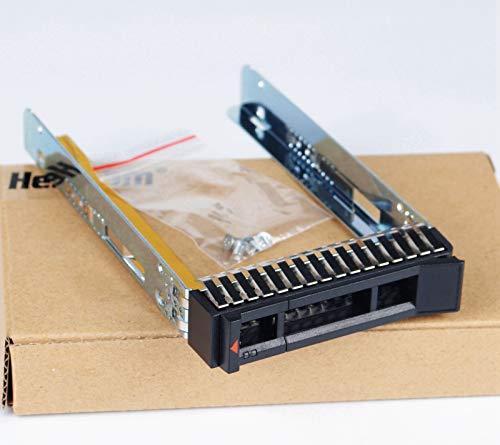 Heretom - 2,5 Pollici Vassoio per Disco Rigido SAS/SATA/SSD SFF Tray Caddy Sled Vassoio 00E7600 L38552 Compatibile Con IBM X3100 X3250 X3550 X3650 X3850 X3950 M5 X6 M6 con viti
