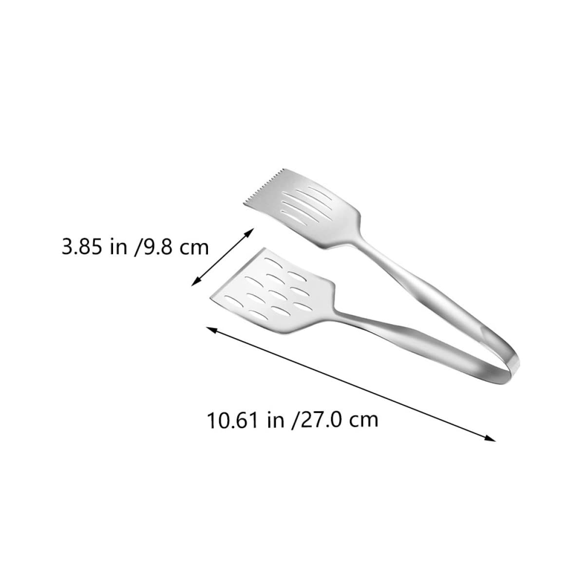 STOBAZA 2Pc Grilled Fish Tongs Food Tongs for Cooking Bbq and Family Gatherings Ergonomic Design for Easy Use for Home and Restaurant