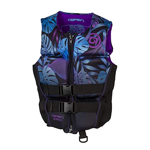 O'Brien Women's Flex V-Back Life Jacket, Purple, Small