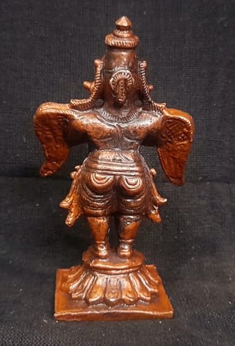 Image of Copper Handmade Garudar 2.8 inches115 gram, Pack of 1 Piece