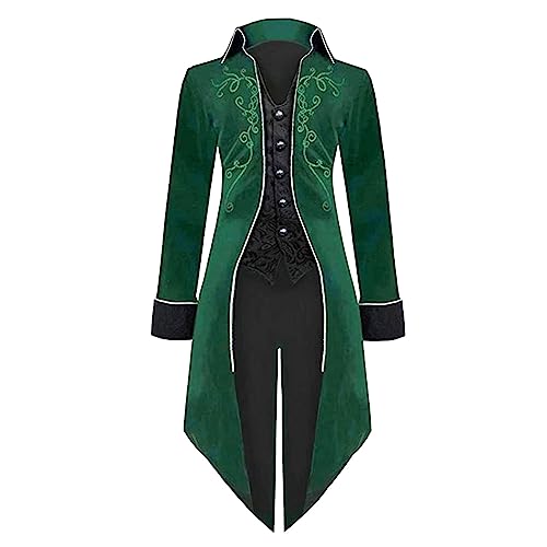 Veste steampunk femme à col v et queue de pie pour vos soirées rétro et festivals