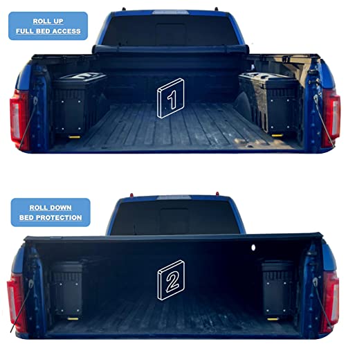Mamoru SPK97-NR044 Soft Roll Up 5'7 Inch Truck Bed Cover Compatible thumb #2
