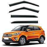 Window Deflectors for Hyundai Cantus MK1-GS-GC 2014-2019, Window Visors Rainproof Car Rain Shield Window Visors Rain Guards Side Window Wind Deflectors