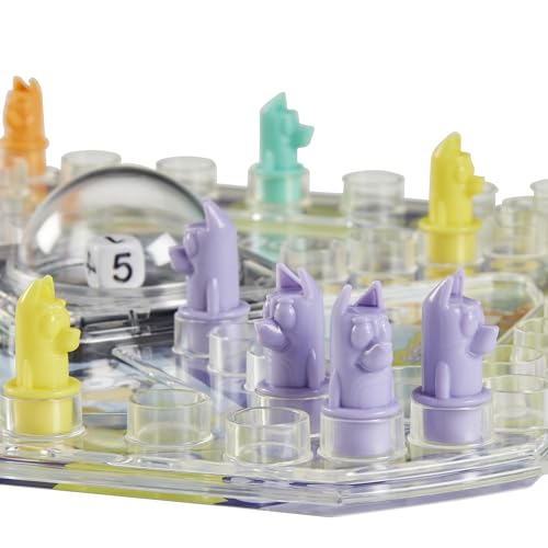 Hasbro Gaming Trouble: Bluey Edition Board Game for Kids, 2-4 Players, Race Bluey, Bingo, Bandit, or Chilli to The Finish, Ages 5 and Up (Amazon Exclusive) - image 8