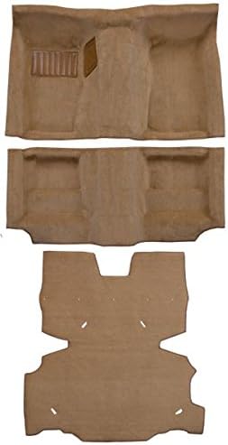 Alfombra automotriz compatible con Datsun 280Z 1978, kit completo de 2 plazas, sin pozos de rueda y cubiertas de choque (815-pelo de corte de felpa