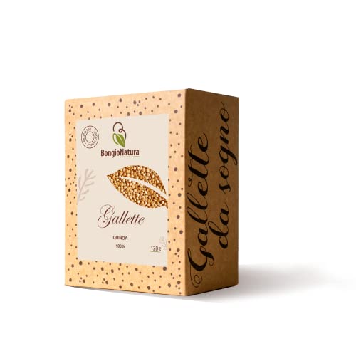 BONGIOVANNI FARINE E BONTA' NATURALI Gallette di Quinoa 120g