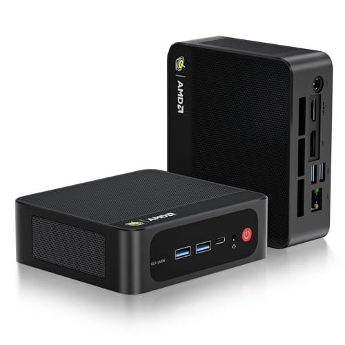 Beelink SER5 Pro Mini PC, AMD Ryzen 5 5625U(6C/12T, up to 4.3Hz), Mini Computer 16G DDR4 RAM/480G M.2 2280 PCIe×4 SSD, 4K Triple Screen Display/WiFi 6/BT5.2
