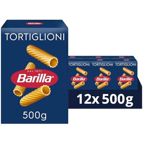 Barilla Tortiglioni Authentic Italian Pasta 500g Cover
