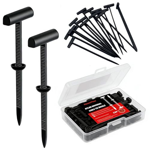 Upgrade Nylon Cable Tie Buckle with Storage Box (100pcs)