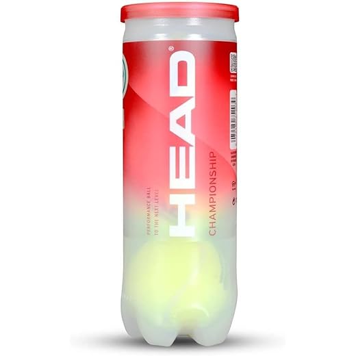 Head Tennis Ball Championship 1 Can | 3 Balls (3 Balls/Can)