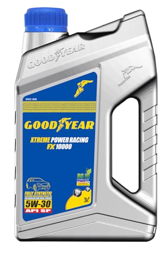 GOODYEAR 3 Ltrs 5W30 API SP Xtreme Power Racing FX10000 Fully Syn...