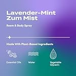 Indigo Wild Zum Mist Room & Body Spray - Aromatherapy Essential Oil Spray - Natural Body Mist & Room Spray - Lavender-Mint Scent - 4 fl oz - Image 2