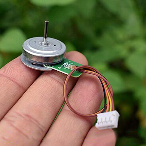 Generic Ultra-Thin Outer Rotor DC Brushless Motor 3-Phases 4-Wires Mag DC 6V-7 2V 8750RPM for DVD VCD Player