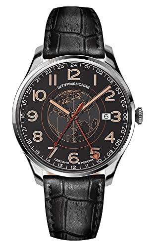 Montre de prestige Sturmanskie Sputnik Heritage GMT 51524-1071663 en acier