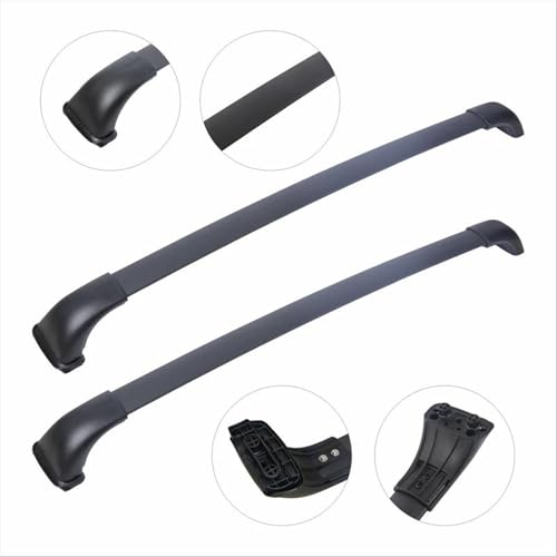 Barras de techo de aluminio para Toyota Highlander 2015 a 2017 2