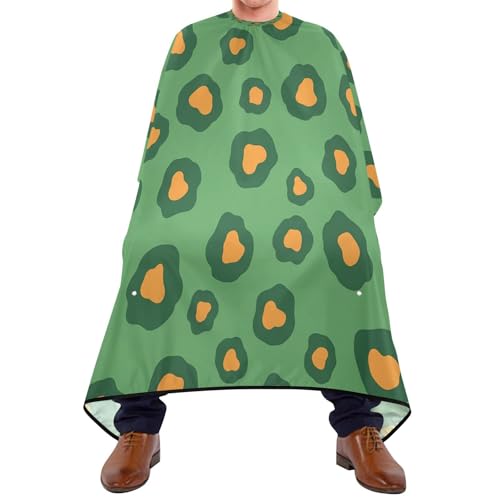 Capa Profesional Impermeable para Corte de Cabello Leopard Spots miniatura 1