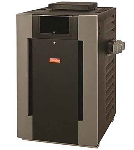 Raypak 014940 336000 BTU Digital Natural Gas Pool Heater with Cupro Nickel