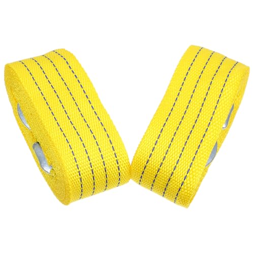 Cordes de remorquage en nylon 3m avec crochets robustes pour le dépannage de voiture