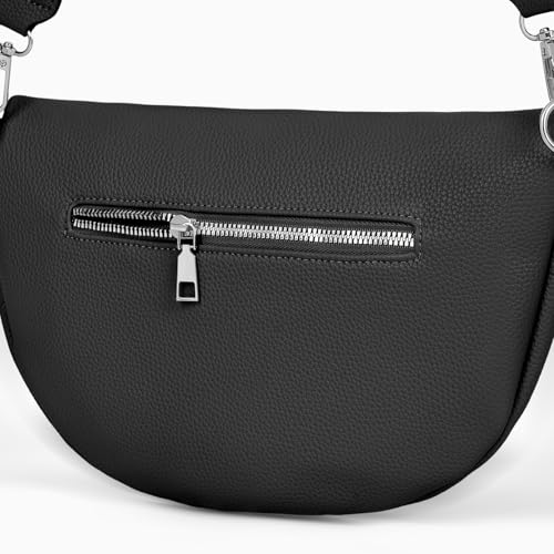 GSenhui Bauchtasche Damen Groß Gürteltasche Crossbody Bag Elegant Umhängetasche Beige Klein Handtasche Brusttasche Frauen für Reisen